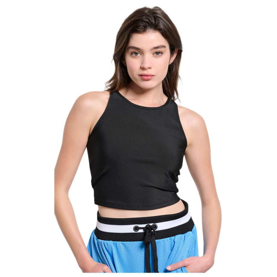Bodytalk Γυναικεία αμάνικη μπλούζα Crop Top